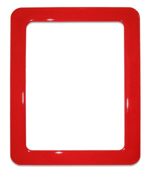Magnetyczna ramka rozm. 19.0 x 23.8 cm - czerwona