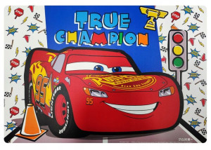 Maty na stół 43x29cm, Cars
