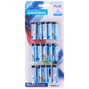 Baterie Cynkowo-Węglowe Grundig R6/AA 1.5 V 15szt