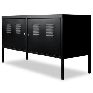 Szafka pod telewizor 118x40x60cm czarna