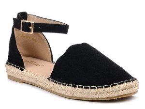 Espadryle damskie czarne Evento 4591