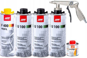 3xu100 Baranek + Fluidol F400 + R-stop + Pistolet