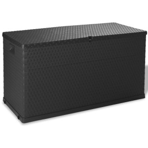 Skrzynia ogrodowa antracyt 120x56x63cm