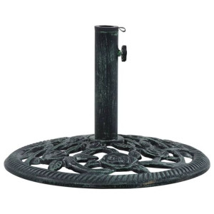 Podstawa pod parasol zielona 9kg 40cm żeliwo