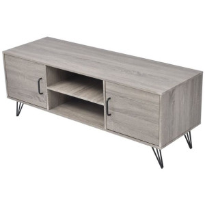 Komoda RTV 120x40x45cm szara
