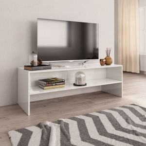 Komoda RTV biała połysk 120x40x40cm