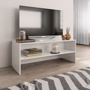 Komoda RTV biała połysk 100x40x40cm