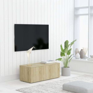 Komoda RTV dąb sonoma 80x34x30cm