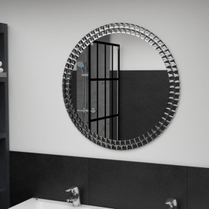 Lustro ścienne 70cm szkło hartowane