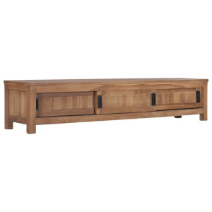 Komoda RTV 150x30x30cm drewno tekowe