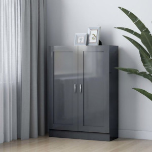 Szafka szara połysk 82x30x115cm