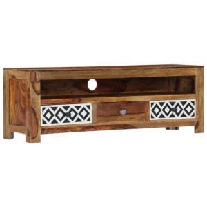 Komoda RTV 120x30x40cm drewno sheesham