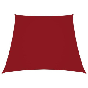 Żagiel tkanina Oxford trapezowy 4/5x3m czerwony