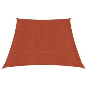 Żagiel przeciwsłoneczny terakotowy 3/4x2m HDPE