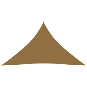 Żagiel przeciwsłoneczny taupe 3.5x3.5x4.9m HDPE