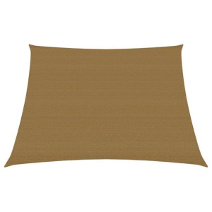 Żagiel przeciwsłoneczny taupe 3/4x2m HDPE
