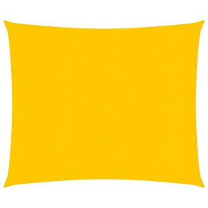 Żagiel przeciwsłoneczny żółty 2.5x2.5m HDPE