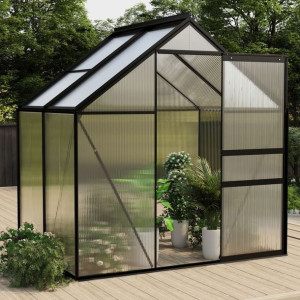 Szklarnia antracytowa aluminium 2.47 m²