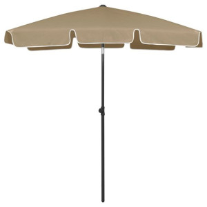 Parasol plażowy taupe 180x120cm