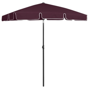 Parasol plażowy czerwony 180x120cm