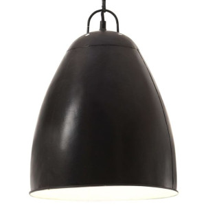 Lampa wisząca 25W czarna okrągła 32cm E27