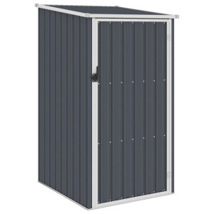 Szopa ogrodowa antracyt 87x98x159cm stal galwanizowana