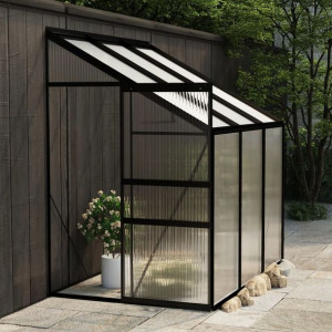 Szklarnia antracytowa aluminium 3.8 m³