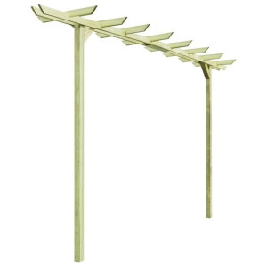 Pergola ogrodowa impregnowane drewno 360x200x60cm