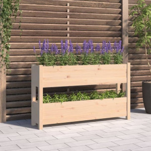 Donica 112x25x66cm lite drewno sosnowe
