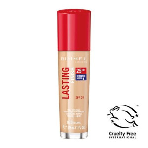 Rimmel Lasting Finish 25HR SPF20 długotrwały podkład do twarzy 070 Sesame
