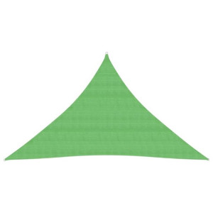Żagiel przeciwsłoneczny 160g/m² jasnozielony 3x3x4.2m HDPE