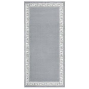 Chodnik dywanowy BFC szary wzór 100x200cm