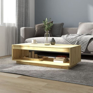 Stolik kawowy 110x50x335cm drewno sosnowe