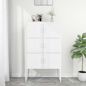 Szafka biała 80x35x135cm stal