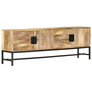 Szafka RTV 140x30x50cm lite drewno mango