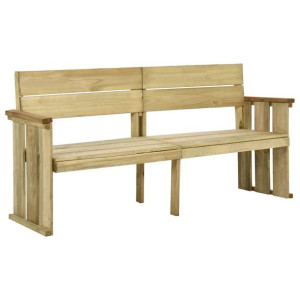 Ławka ogrodowa 172cm impregnowane sosna