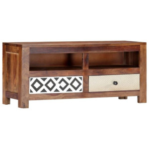 Szafka RTV 90x30x40cm drewno sheesham