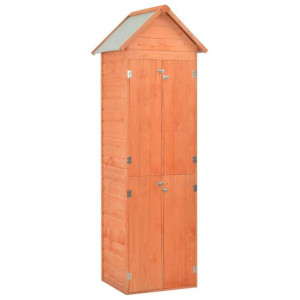 Schowek ogrodowy 71x60x213cm drewniany