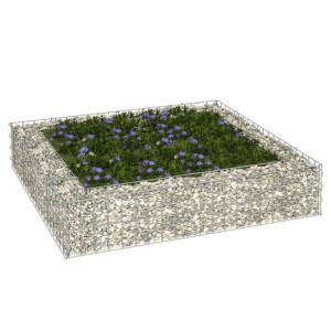 Donica gabionowa galwanizowana 100x100x20cm