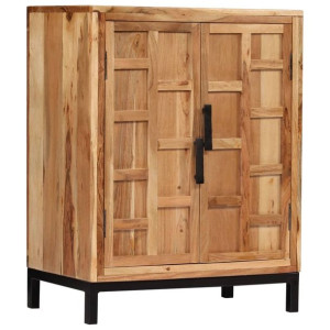 Szafka z drewna akacjowego 60x35x76cm brązowa