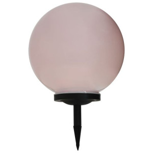 Lampa solarna kulista na zewnątrz LED 40cm RGB