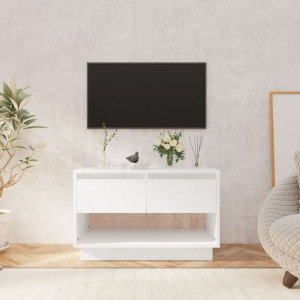 Szafka RTV biała 70x41x44cm płyta wiórowa