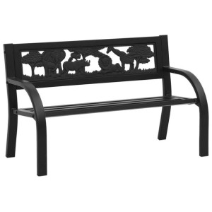 Ławka ogrodowa dla dzieci 86cm stalowa