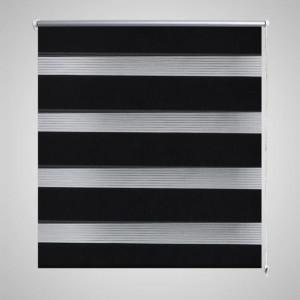 Roleta Zebra 100x175cm Czarna