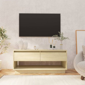 Szafka RTV dąb sonoma 102x41x44cm płyta wiórowa
