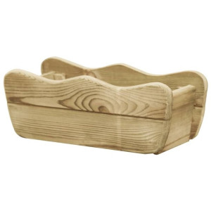 Donica ogrodowa 50x18x18cm drewno sosnowe