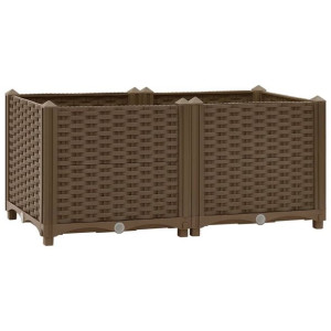 Donica ogrodowa 80x40x38cm polipropylen