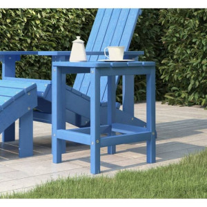 Stolik ogrodowy Adirondack morski błękit 38x38x46cm HDPE