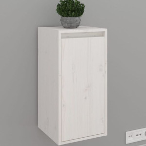 Szafka ścienna biała 30x30x60cm lite drewno sosnowe