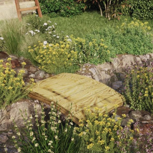 Mostek ogrodowy 110x74cm impregnowane drewno sosnowe